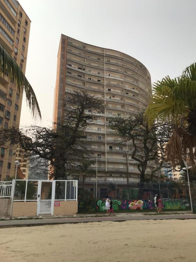 דירות סנטוס Apartamento Vista Mar Pe Na Areia מראה חיצוני תמונה
